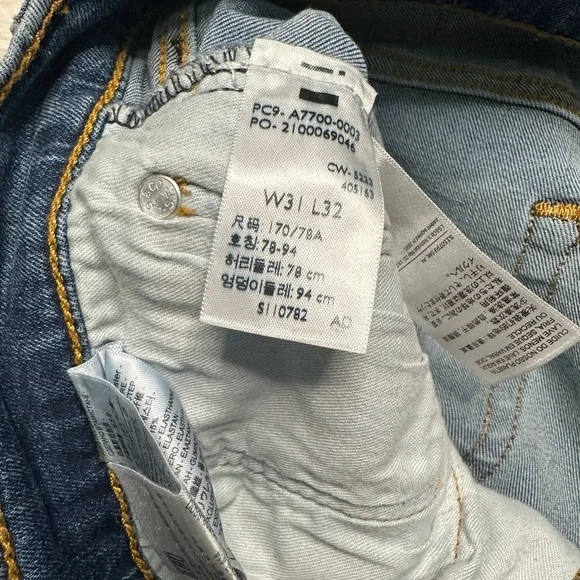 Levi's | 506 Blue Men's Jeans - Picture 4 of 4